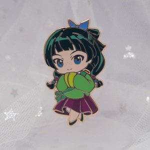 Maomao Hard Enamel Pin Set Happy