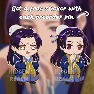 Jinshi Hard Enamel Pin Set | PREORDER