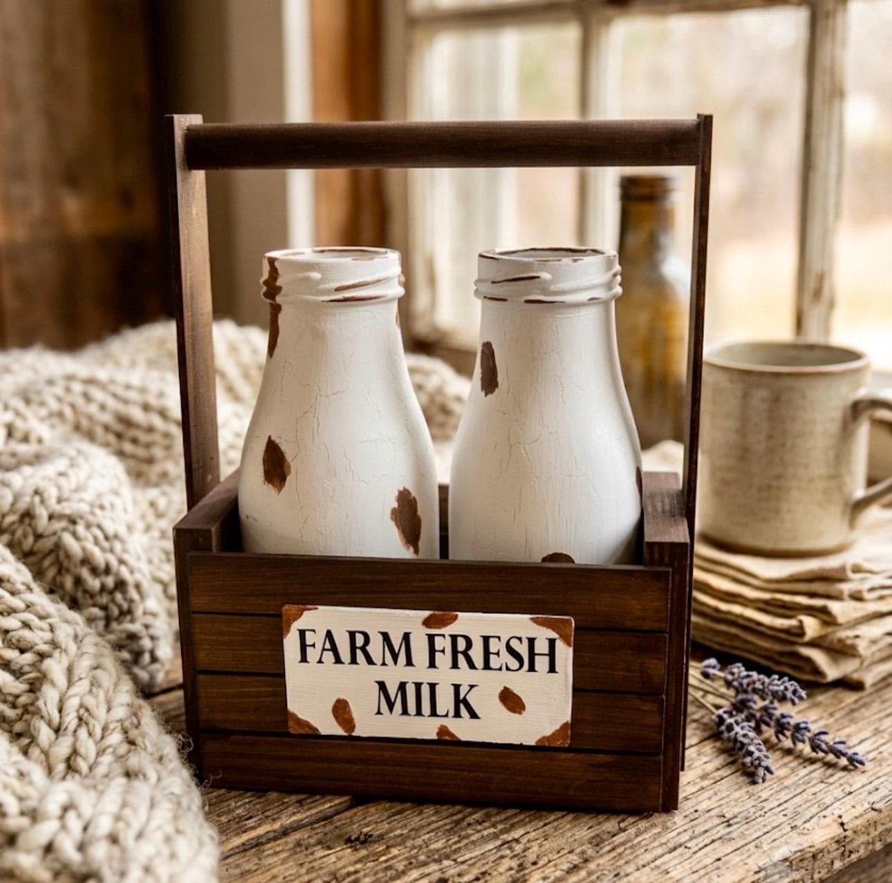 Vintage Milk Carrier Ideas - Etsy