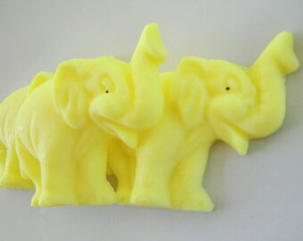 40 elephant soap favors - safari baby shower favors - jungle birthday favors - zoo kids party favors - animal baby shower favors - elephant
