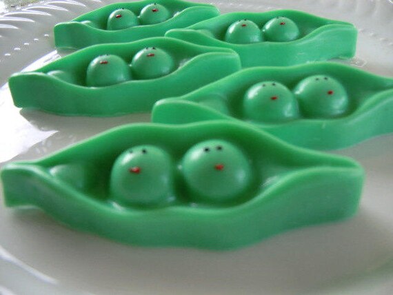 50 Pea In A Pod Soap Favors Pea Pod Baby Sprinkle Favors Etsy