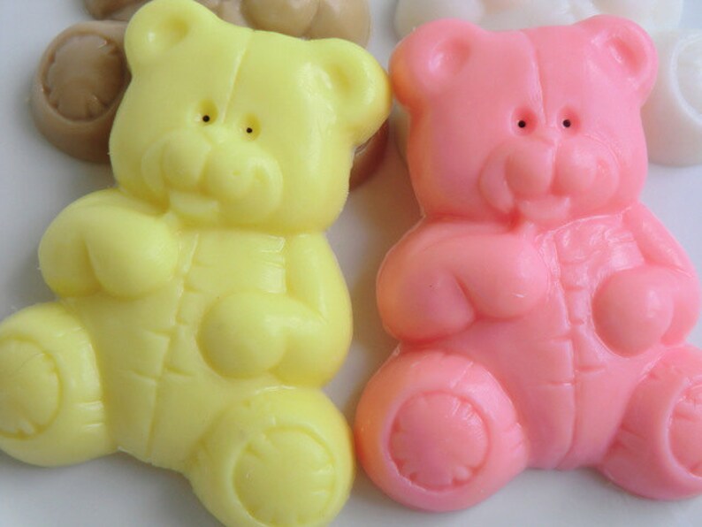 teddy bear baby soap
