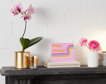 DIGITAL DOWNLOAD- Disco Birthday Card