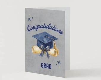 DIGITAL DOWNLOAD- “Congratulations Grad” Card