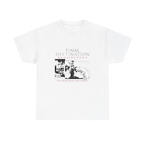 Limited Final Destination Bloodlines Unisex Heavy Cotton T-Shirt, 2025, Horror movie film Original Graphic tee