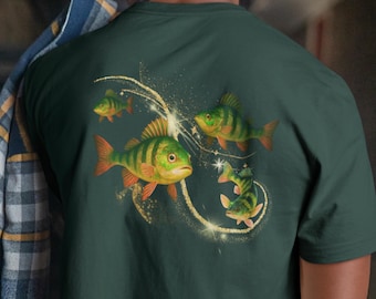Yellow Perch T-Shirt – Nature Lover Fish Design