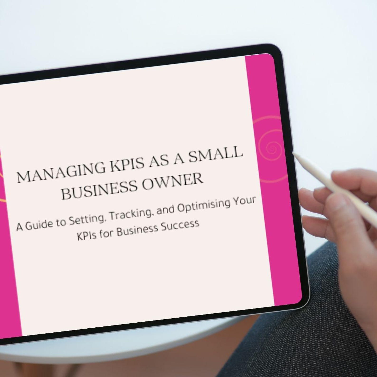 Template Rgr Small Business KPI Guide and Tracker Template | Business Analytics ...