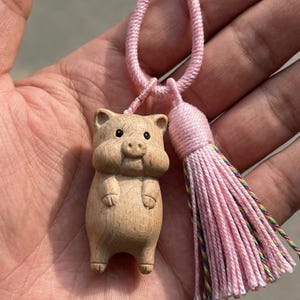 Charming Pink Piggy Backpack for Women s-l400.jpg main image 2
