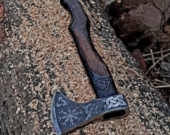 Viking Axe of Ragnar Lothbrok - Battle Ready. RAGNAR Viking Axe , Beautiful Axe , Viking Axe , Ragnar axe , valentine's day Gift