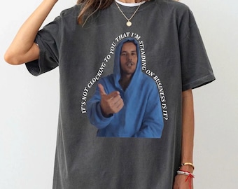 Camiseta Comfort Colors® It’s Not Clocking To You, divertido regalo con meme de Bieber, camiseta retro de Justin Bieber, camiseta BieberChella