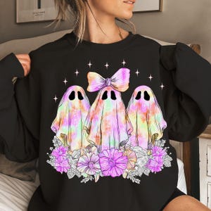 Iridescent Ghost PNG, Coquette Halloween Design, Iridescent Ghost Design, Halloween PNG, Girly Halloween Png, Cute Ghost Png, Pumpkin Png