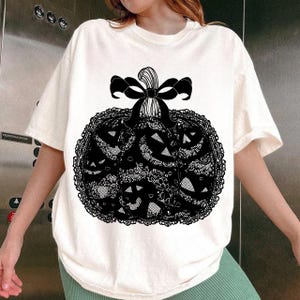 Schwarze Spitze Kürbis PNG, Halloween Kürbis Herbst png, Kürbis Saison png, Halloween png, Spitze Kürbis png, Kürbis png Girly