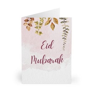 Tarjetas de felicitación para Eid Mubarak: elegante diseño floral, juego de tarjetas en blanco para celebraciones, deseos de Eid al-Fitr, regalos especiales, venta al por mayor [...]