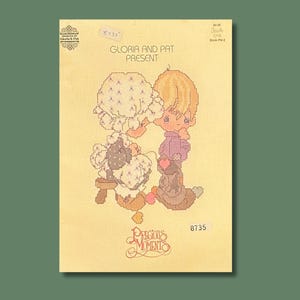 Precious Moments Counted Cross Stitch Sew in Love Pattern Book Wedding Graduation Nativity