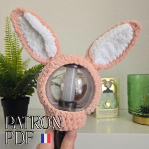 FR | Patron Crochet PDF | ENHYPEN Light Stick Cover | Sunoo (Fennec)