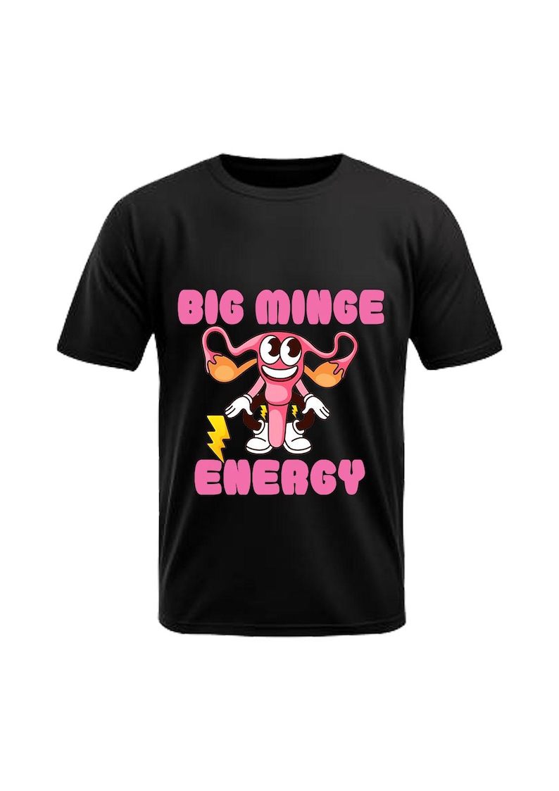 Minge Energy Big Minge Energy Tee, Adult Unisex Funny Rude Novelty Shirt - Etsy UK