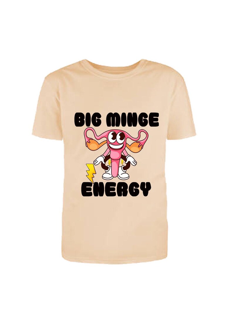 Minge Energy Big Minge Energy Tee, Adult Unisex Funny Rude Novelty Shirt - Etsy UK