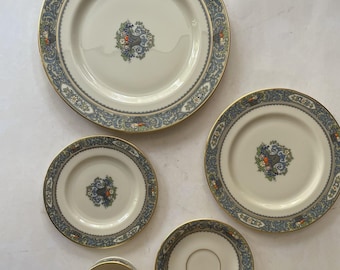 Lenox Autumn Presidential Collection – 5‑Piece Place Setting – Mint Condition