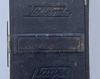 Vintage Kodak A.G. Dr. Nagel-Werk Folding Camera w/ Compur Shutter & Meyer Helop