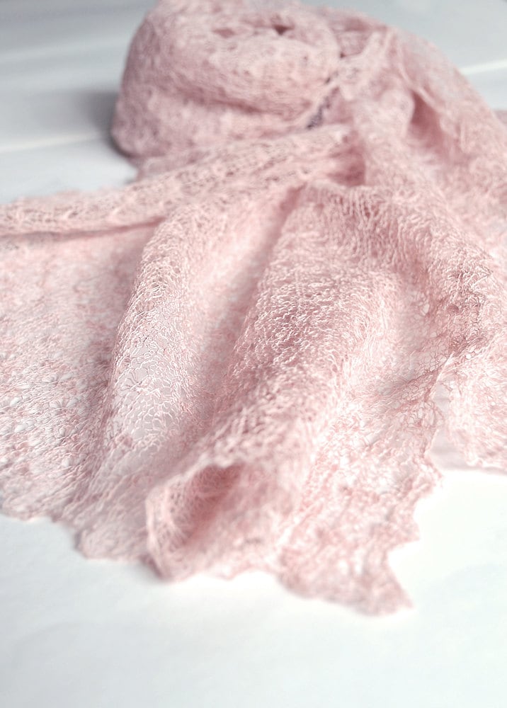 blush pink shawls