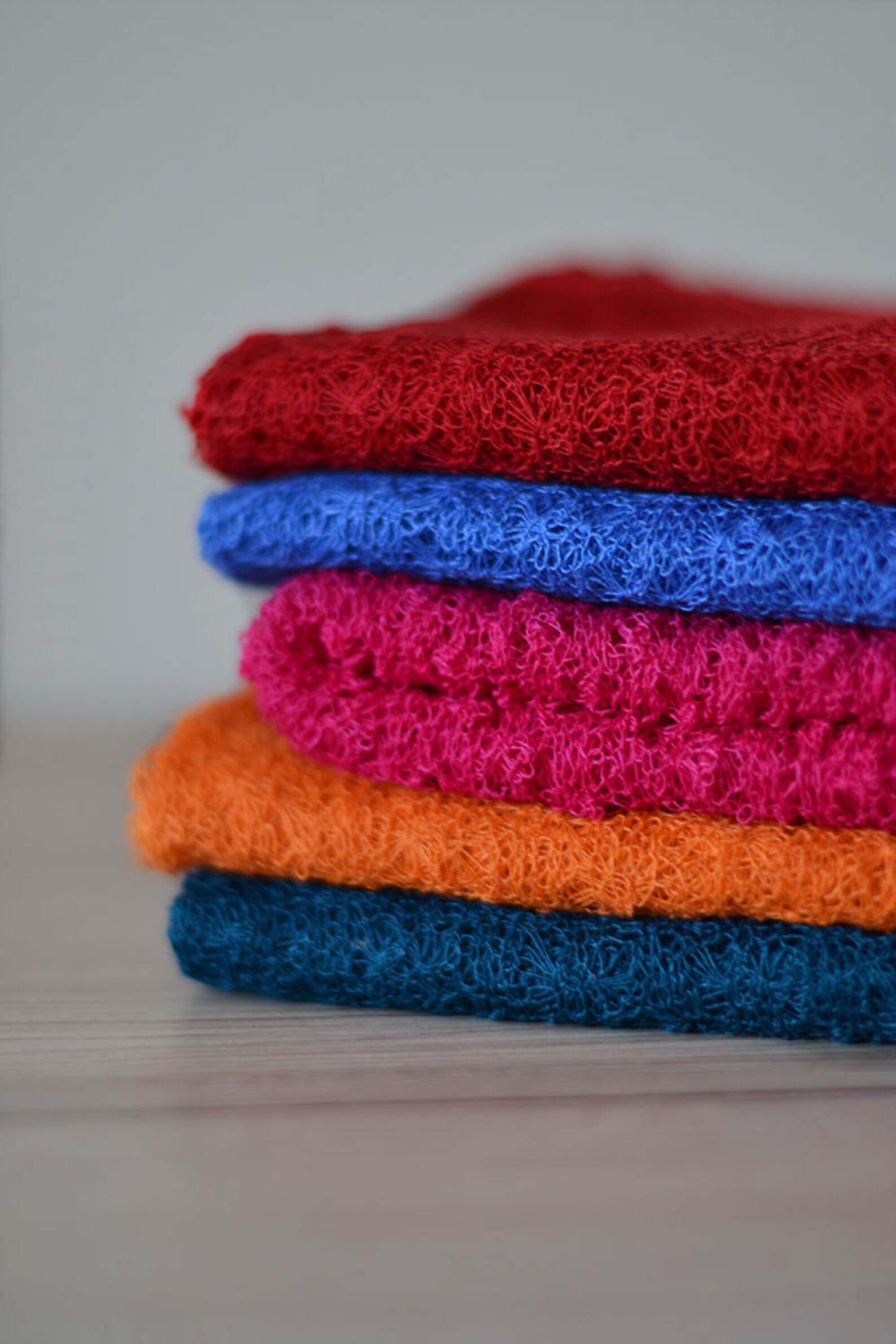Bridesmaids Scarves Bright Colors Linen Shawl Lace Stole Bridesmaids ...