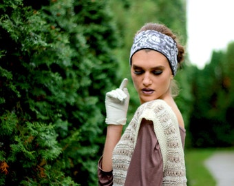 Gestreifter Beige Pullover Eine Schulter Weste Pullover ärmellose Wolle Pullover Asymmetrische Top abgeschnitten Ecru Pullover Hand gestrickte Weste Geschenk für sie