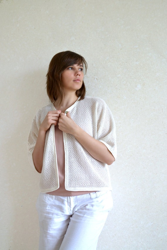 Kimono Donna Stampa Boemia - Copricostume Estate, Manica Lunga, Chiffon Poliestere - Foto 8