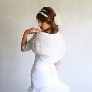 Étole Dentelle Ajourée 185x65 Cm - Pour Mariage, Soirée - Polyester/dentelle - Couleurs Assorties - 7
