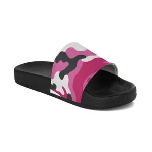 Women&#39;s Slide Sandals DNP Pink Camo