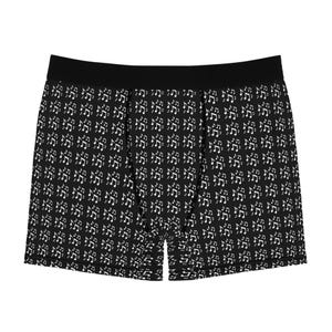 Musical Note Men&#39;s Boxer Briefs, Comfortable Underwear, Gift for Musicians, Unique Boxers, Fun Sleepwear, Music Lover&#39;s Gifts