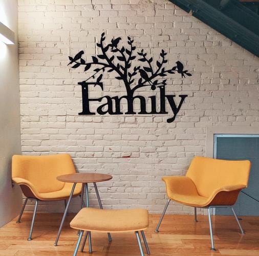 Family Tree - Metal Wall Art - Etsy