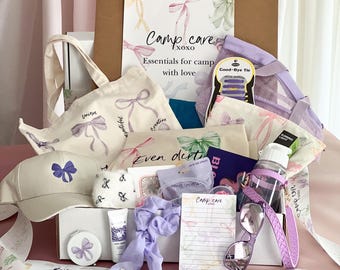 Deluxe Summer Camp Care Package – Personalized Camper Gift Box