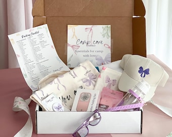 Deluxe Summer Camp Care Package – Personalized Camper Gift Box