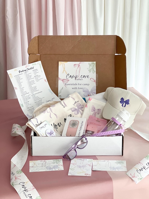 Personalized Camp Care Deluxe Package for Girls: Towel and