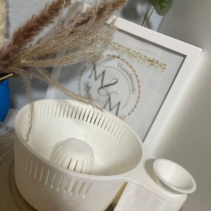 3D printed fruit and vegetables washing machine