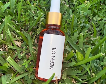 Organic Cold Pressed Neem Oil