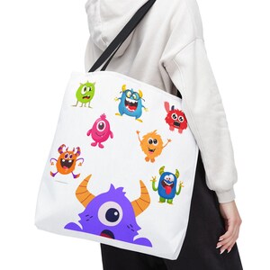 Bolsa de Halloween con forma de monstruo de truco o trato, bolsa de dulces espeluznante, recuerdo de fiesta de Halloween, bolsa de truco o trato para niños, bolsa de regalo de Halloween