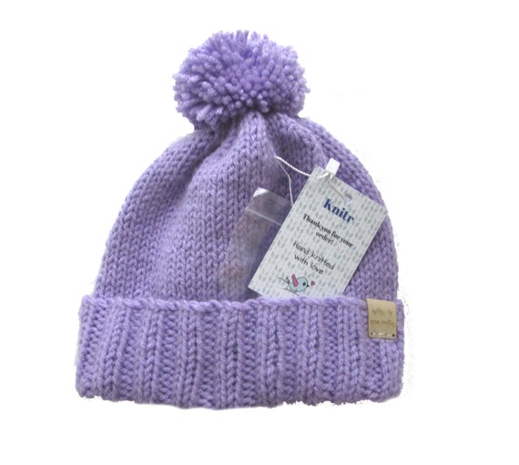 Buy Classic Stocking Stitch Hat, Chunky, M Size Online in India