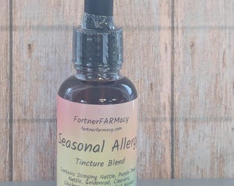 Seasonal Allergy Tincture |Fortner FARMacy Herbal Extracts