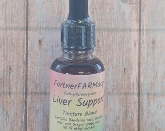 Liver Support Tincture | Fortner FARMacy Herbal Extracts