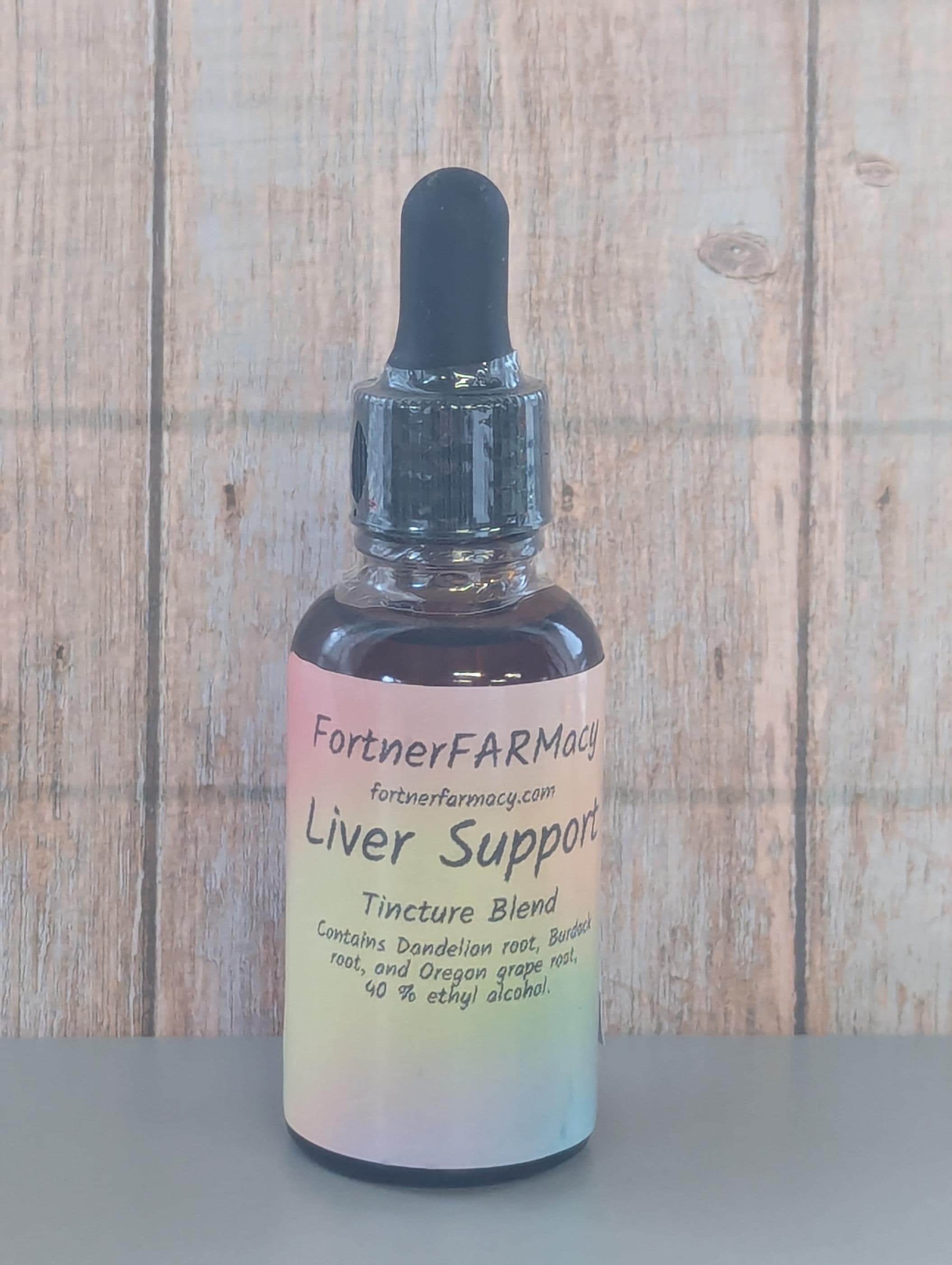 Liver Support Tincture Fortner FARMacy Herbal Extracts