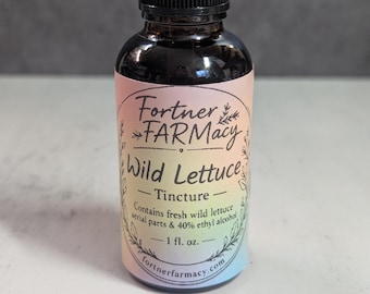 Wild Lettuce Tincture |Fortner FARMacy Herbal Extracts