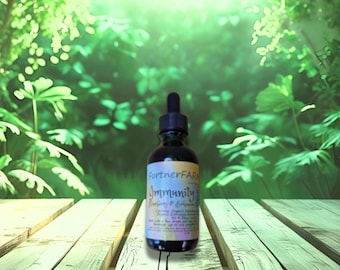 Immunity Support Tincture | Elderberry & Echinacea | Fortner FARMacy Herbal Extracts