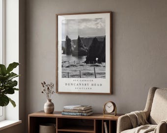 Duncansby Head | Caithness | Scotland | Scottish Gaelic | Digital Print