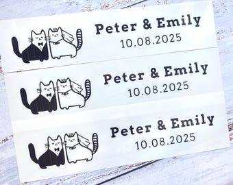 CUSTOMIZED LED Foam Stick Labels only, Party, Wedding, Rave, Celebration Vibe, Birthday, Music Concert , Wedding Stickers, Wedding Labels