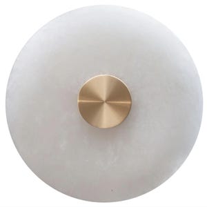 Natural marble wall light - lighting