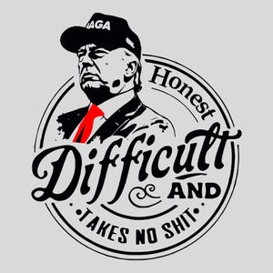 PNG Trump Funny Design | Donald Trump Maga Hat | Donald Trump PNG | Donald Trump SVG | Donald Trump Circle Design | Trump Patriotic Png