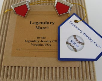 Phillies Connie Mack Stadium Seat Cufflinks For Mens Baseball Gift