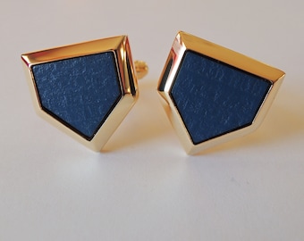 Shea Stadium Mets dugout bench home plate cufflinks Men's gift for him! Designed, hand finished in USA Historic present for Fathers Day!