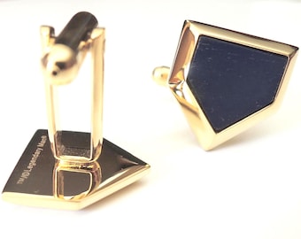 Fenway Park Stadium Seat Cufflinks: Boston Red Sox Baseball Gift